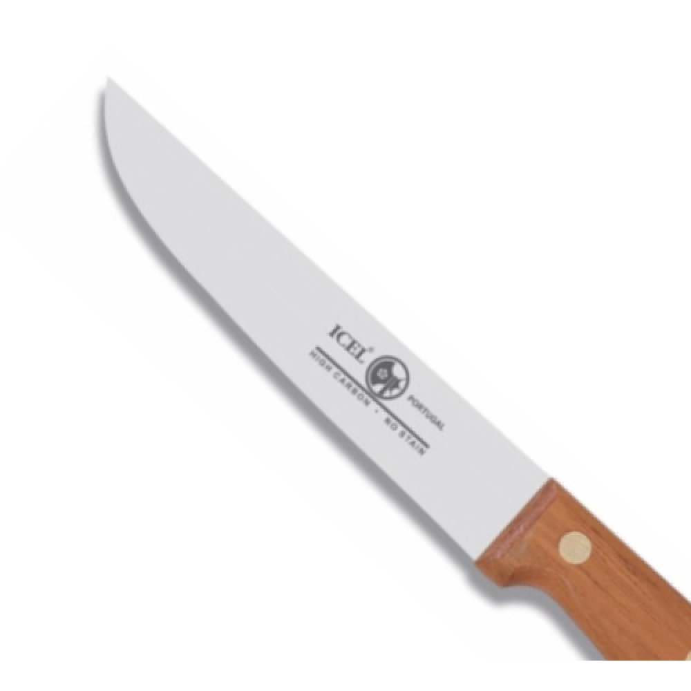 Μαχαίρι Κρέατος Ξύλινη Λαβή Butcher 13cm Icel