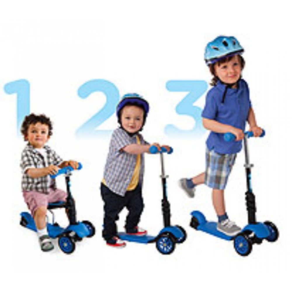 Παιδικό Πατίνι 3 Θέσεων με 3 Τροχούς LED Glider Scooter