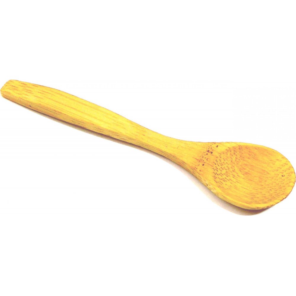 Spoon 19x3cm. wooden bamboo set of 2 pcs
