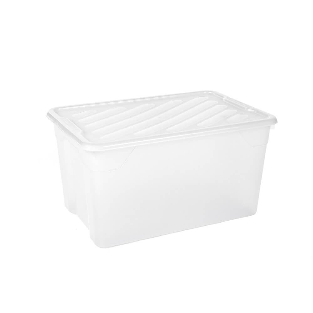 Κουτί αποθήκευσης πλαστικό λευκό NAK BOX 67L