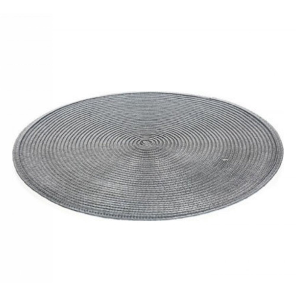 Placemat Round Gray 38cm