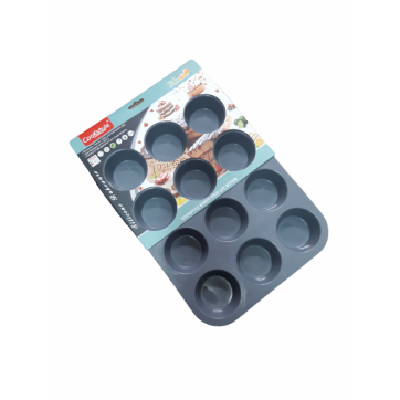 Cookstyle Muffins silicone molds 12 places gray