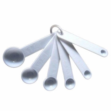 Kmt Style Plastic measuring spoons - set of 6