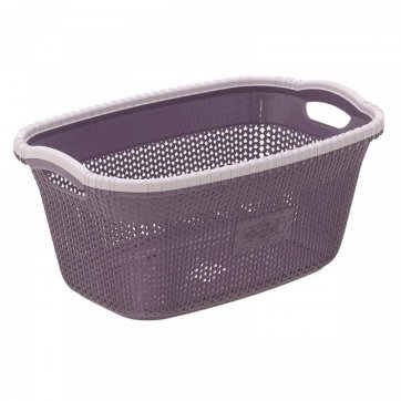 Violet House Basket Plastic Purple 40Lt 56x38x27.5cm 6-65-886-0006