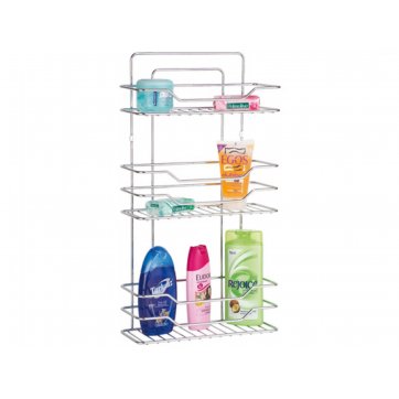 Ece Metal Wall stand with 3 chrome shelves 31x55x57cm.