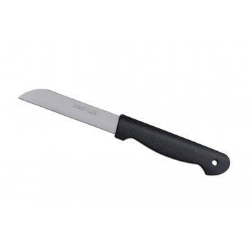 MAROB Italian knife black with a tooth 20TF Marob 8.5 cm.