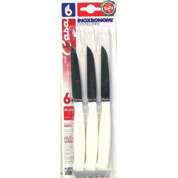 INOXBONOMI Kitchen knives set of 6 pcs. Inoxbonomi 9 cm 85006B