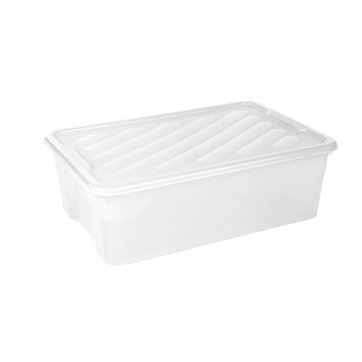 Home Plast Κουτί αποθήκευσης πλαστικό λευκό NAK BOX 43L