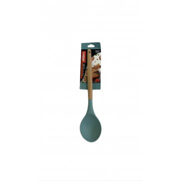 Cookstyle Veraman silicone ragu spoons with wooden handle.