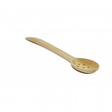 Karageorgos Bros Wooden beech spoon with holes 37 cm (Greek product)