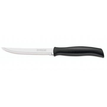 TRAMONTINA Serrated kitchen knife with plastic handle 11 cm.
