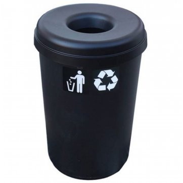 Viomes Waste bin with hole 60 liters