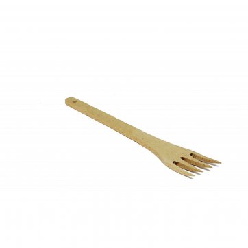 Karageorgos Bros Fork with 4 tines of beech wood 31 cm. (Greek product)