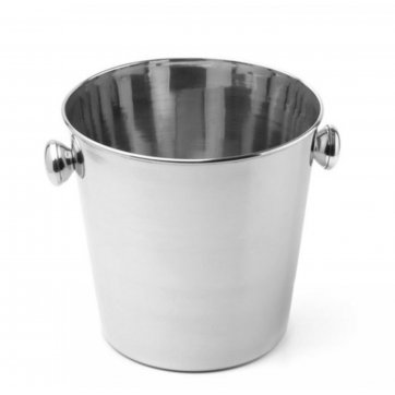 Berkis Stainless steel ice bucket 14x14cm.